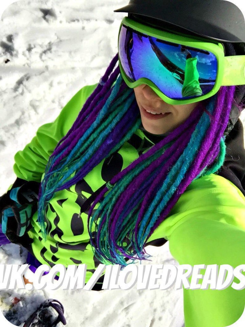 Any color Double ended synthetic dreadlocks