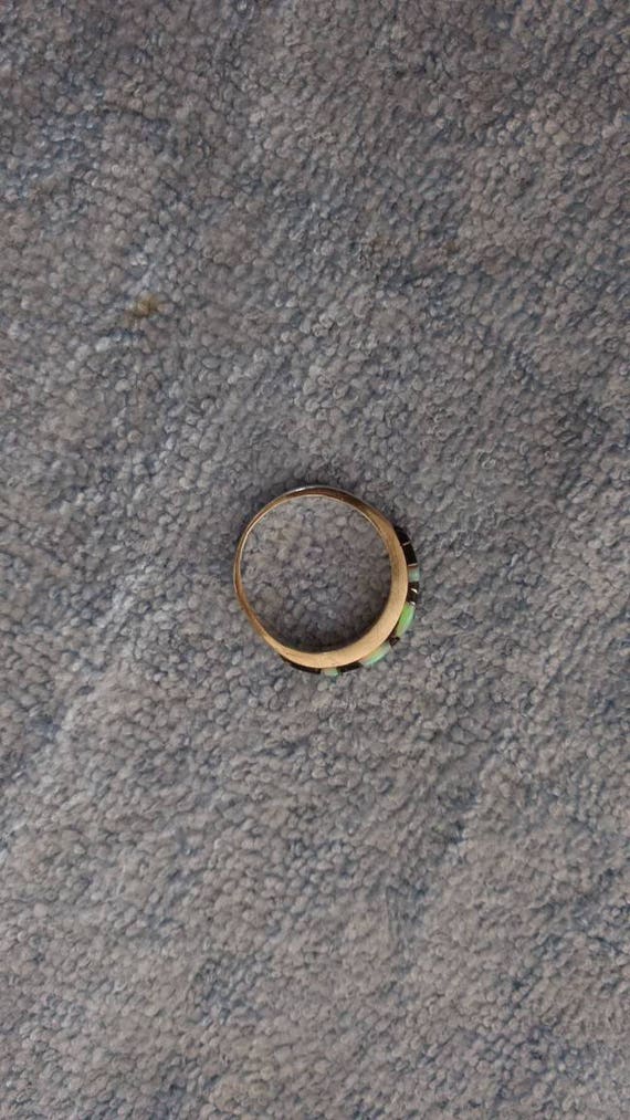 Sterling silver solitaire ring - image 2