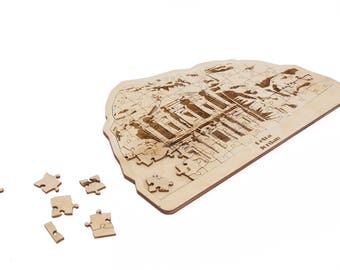 Wood Puzzles Montessori Toys Montessori Jigsaw Puzzle Etsy