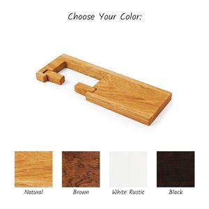 Minimalist Wooden Holder for Farmhouse Interiors
Featuring clean, simple lines and a natural finish, this minimalist wooden toilet paper holder is perfect for modern farmhouse interiors. Its subtle design and durable construction seamlessly complement any bathroom setting, offering both style and functionality.