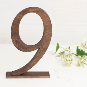 Wedding table numbers SET 1-50 image 3