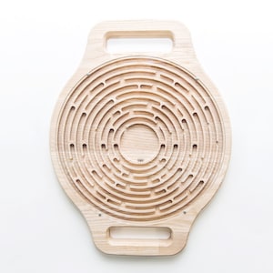 Labyrinth toy Activity board for toddler Educational Toy Wooden toy Busy board image 4