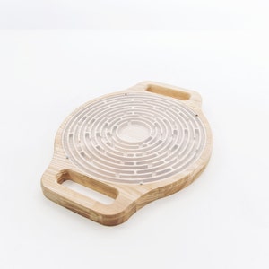 Labyrinth toy Activity board for toddler Educational Toy Wooden toy Busy board image 5