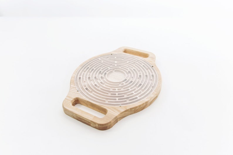 Labyrinth toy Activity board for toddler Educational Toy Wooden toy Busy board image 5