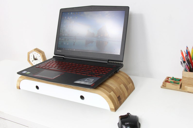 Laptop Stand Lap Desk Monitor Riser
