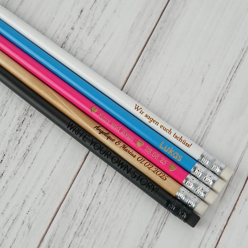 Bulk Custom Pencils With Names, Personalized Pencils for Kids, Back to ...