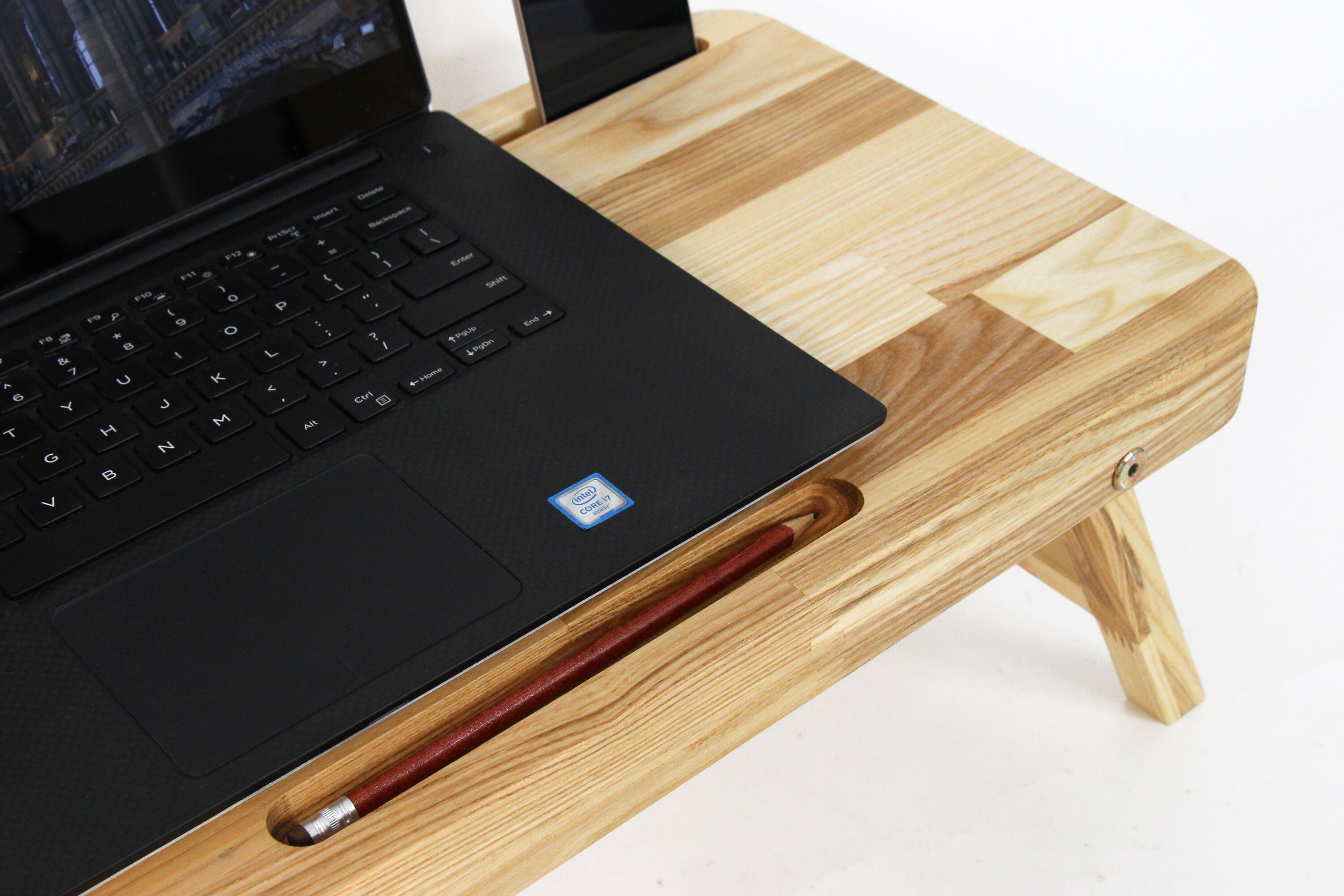 Laptop desk Computer desk Laptop table Computer geek gift Desk Etsy