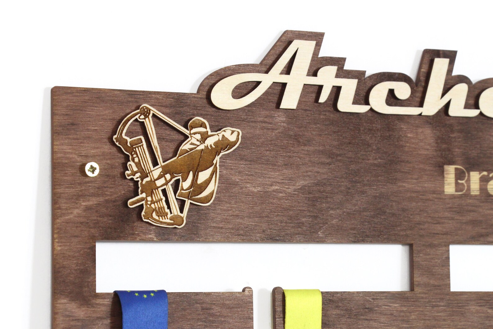 ARCHERY Medal Holder Archery Gifts Personalized Medal Hanger Etsy