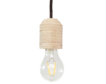 Industrial pendant light Edison bulb lamp Wood pendant light Industrial lighting