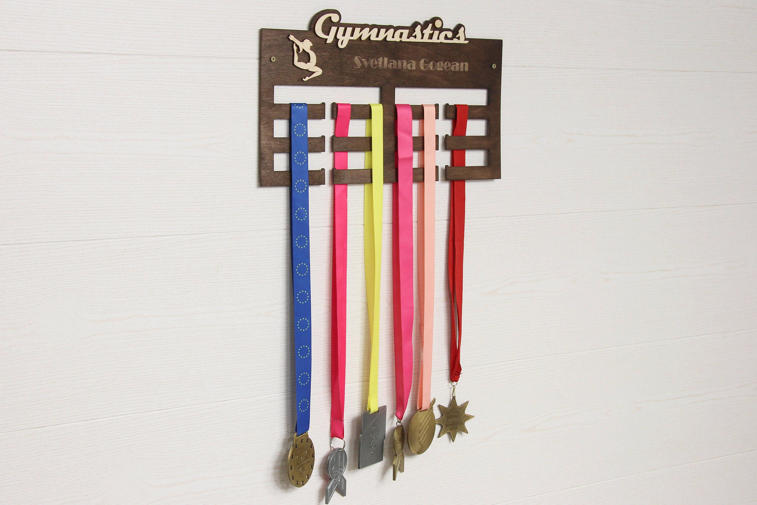 Superdant crochet pour médaille de gymnastique étoiles porte