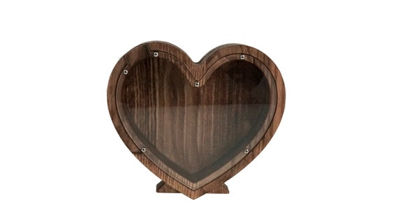 Salvadanaio Lettera In Legno Personalizzabile - 23x4x23cm, Trasparente, Per Risparmi E Decorazione - Foto 7