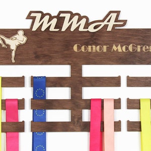 MMA medal holder Martial arts medal hanger Medal hanger Medal rack