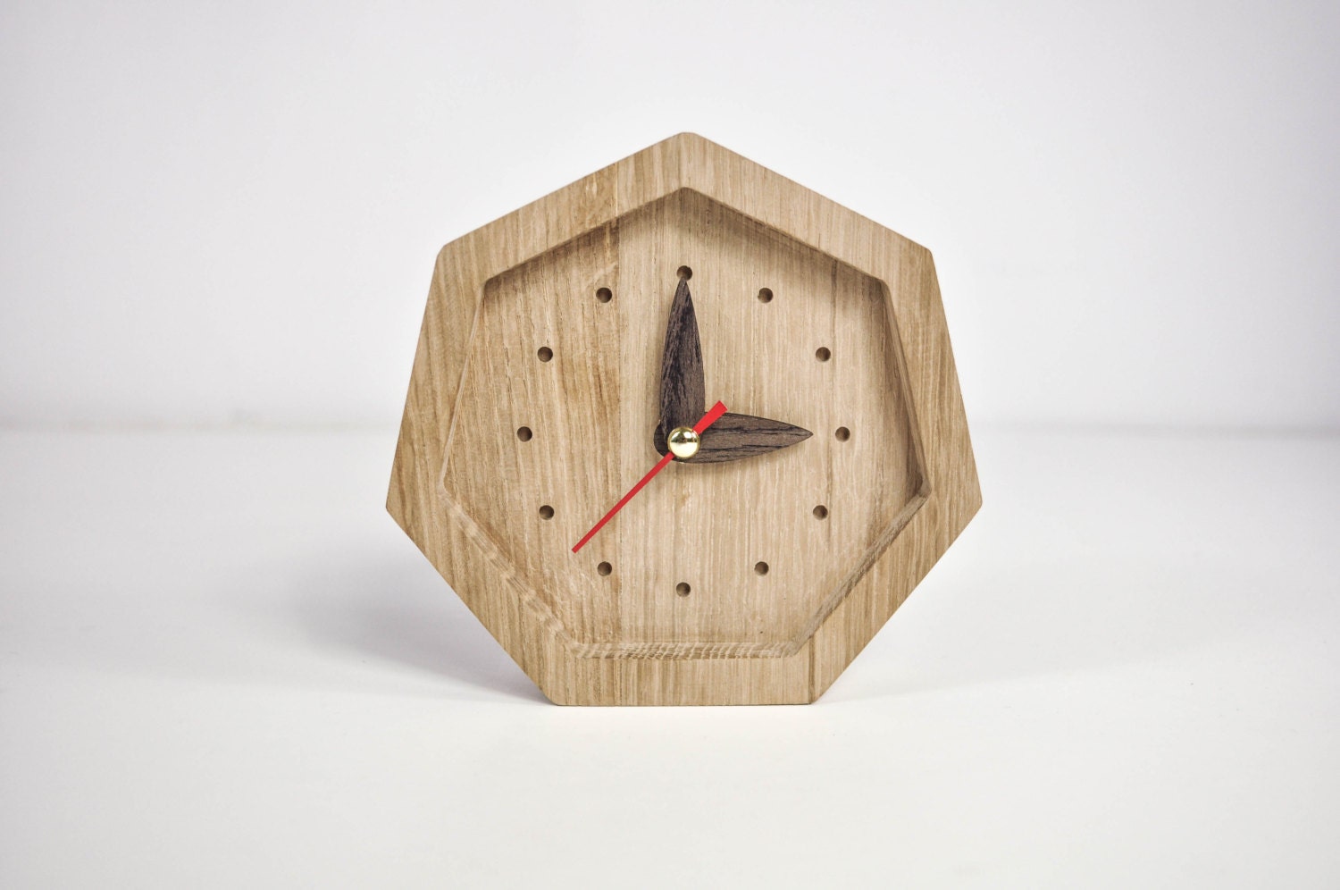 Wooden Desk Clock