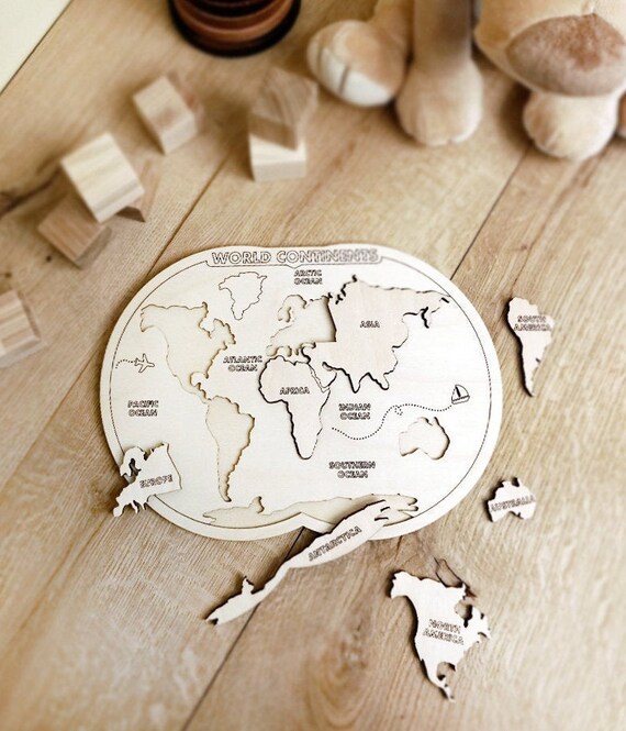 Montessori hotsell wooden puzzles