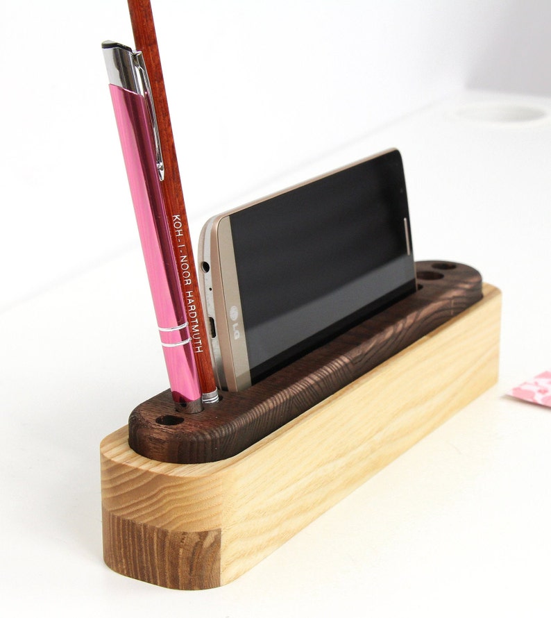 Wood Organizer Wooden Desk Office Accessories Wood Organizer Wooden Desk Office Accessories Image 0