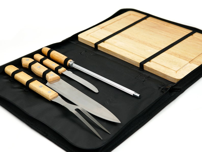Personalized bbq set, Grilling gifts for men, Grill tools & accessories, Custom meat smoker gifts, Outdoor kitchen cooking gift for dad image 10