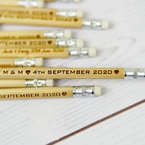 engraved name pencils for school kids and teachers, custom laser engraved wooden pencils, natural finish school supplies, perfect for personalized stationery gifts, student rewards, party favors, classroom sets, teacher appreciation gifts, eco-friendly writing tools, rustic pencil set with names, engraved wooden pencil for kids, office, events, and wedding favors.