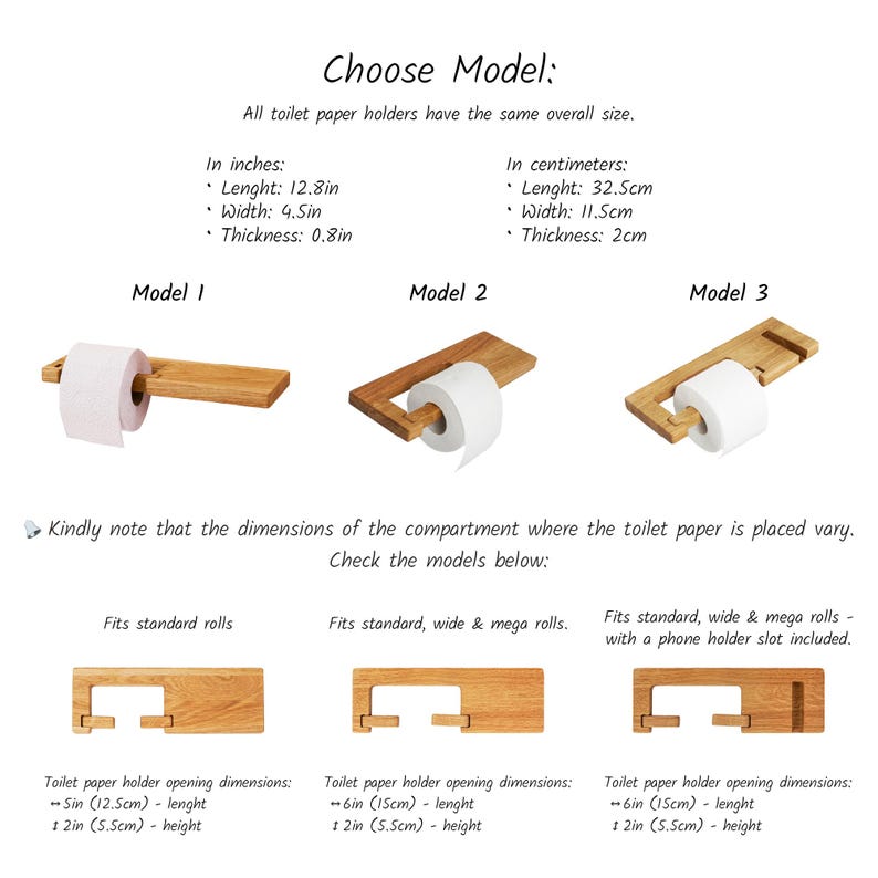 Minimalist wooden toilet paper holder with shelf, perfect for holding a phone or small décor item — handmade natural wood bathroom accessory with a sleek, modern design.