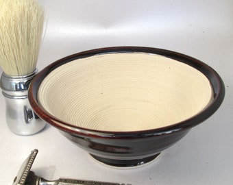 Shaving Suribachi Bowl Teak par Steve Woodhead