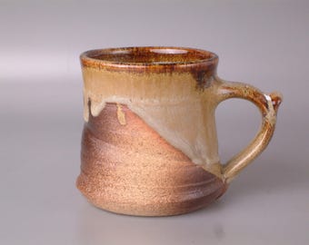 Stoneware Tea Coffee Mug AK Wheel Thrown Handmade Steve Woodhead Ceramics
