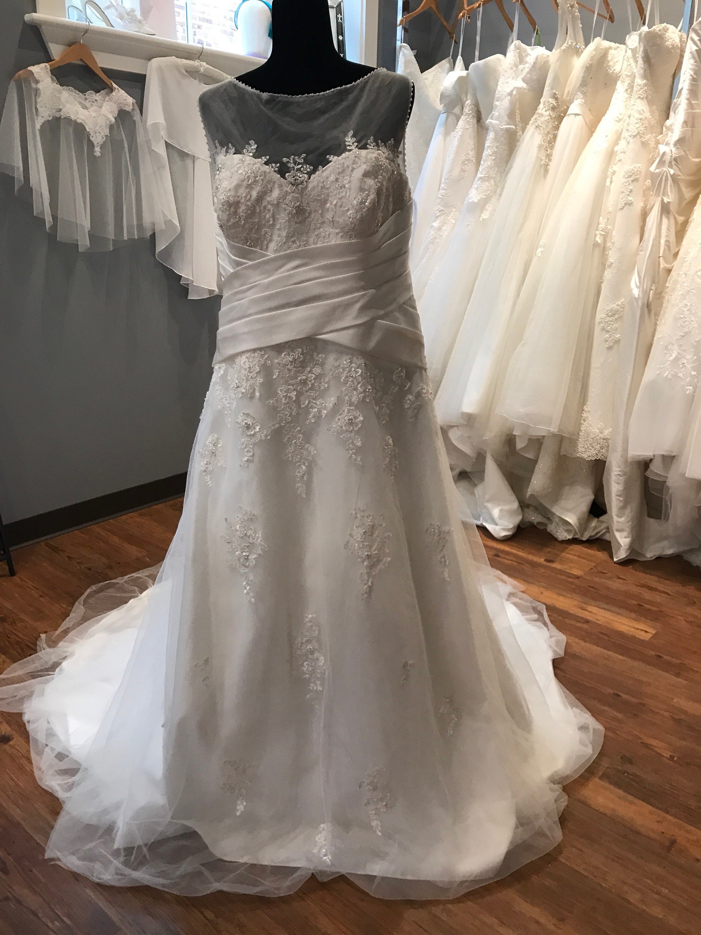 24 Soft White Wedding Ballgown Tulle Wedding Gown Beads Etsy
