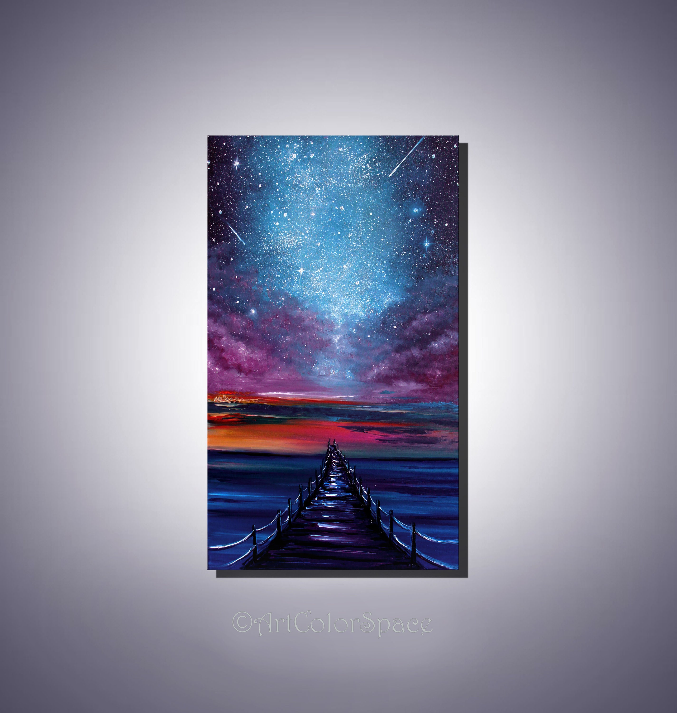 Galaxy Painting Canvas