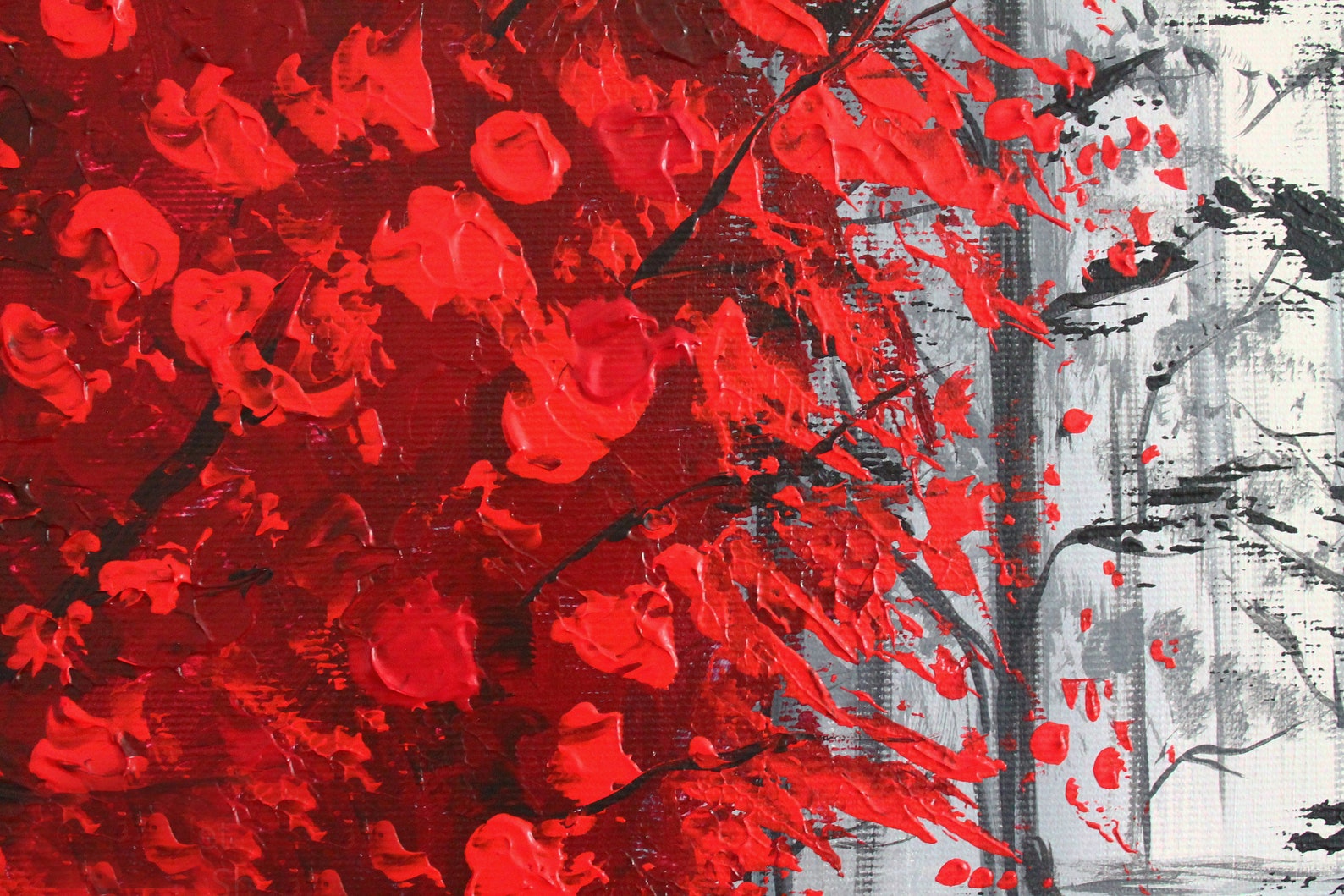 Extra Large Painting on Canvas Romantic Wall Art Love Couple Etsy