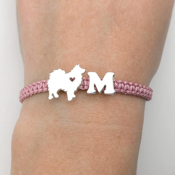 Pomeranian Dog Bracelet Pomeranian Spitz Dog Pomeranian Silhouette Pomeranian Puppy Silver Charm Pomeranian Lover Pomeranian Portrait Etsy UK