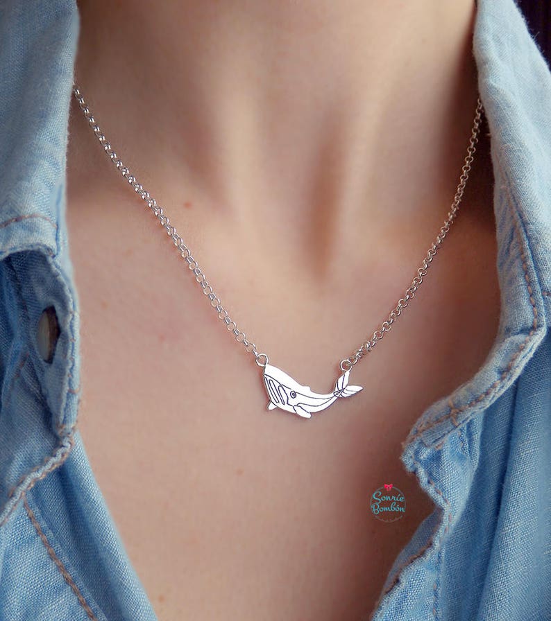 collier argent baleine collier argent baleine