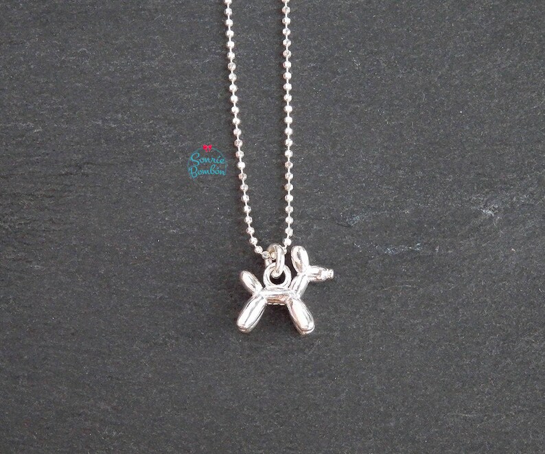 Breloque pour bracelet en argent massif 925 avec motifs pattes de chien