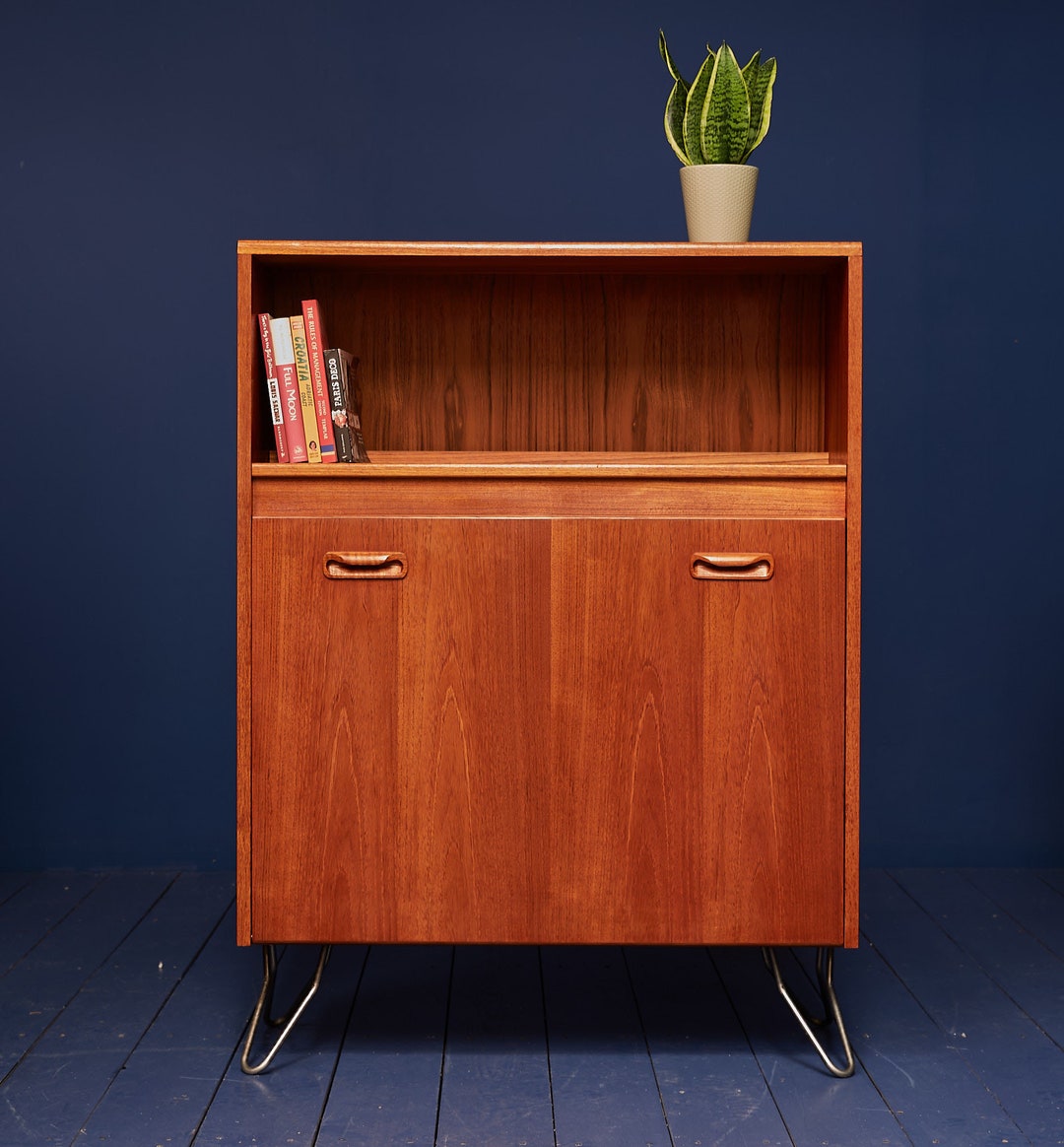 G Plan Drinks Mid Century Teak 1970s on Hair Pin Legs Etsy