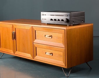 Vintage Multimedia Cabinet  From G Plan, 1970s TV Hi-Fi Record