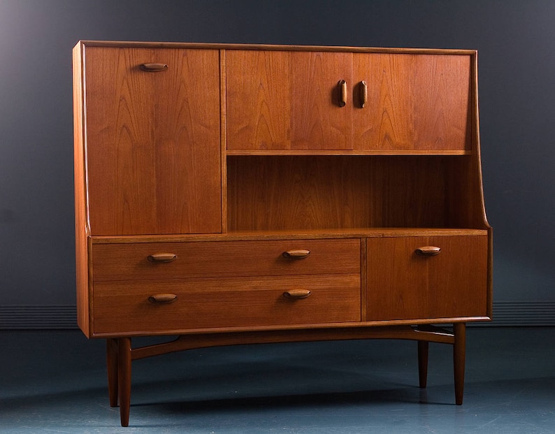 Vintage G plan Egomme Teak Sideboard 1960s image 2