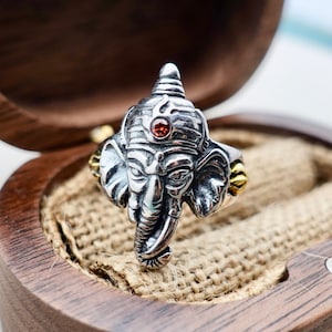Ganesh rings for mens clearance