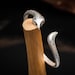 Bulk Model Silver Plated Polished Open Fox with Tail Wire Cuff Bracelet Bangles 30pcs-G029