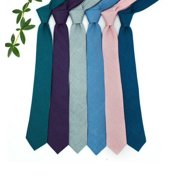 bluish purple tie