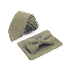 father son matching tie and bow tie