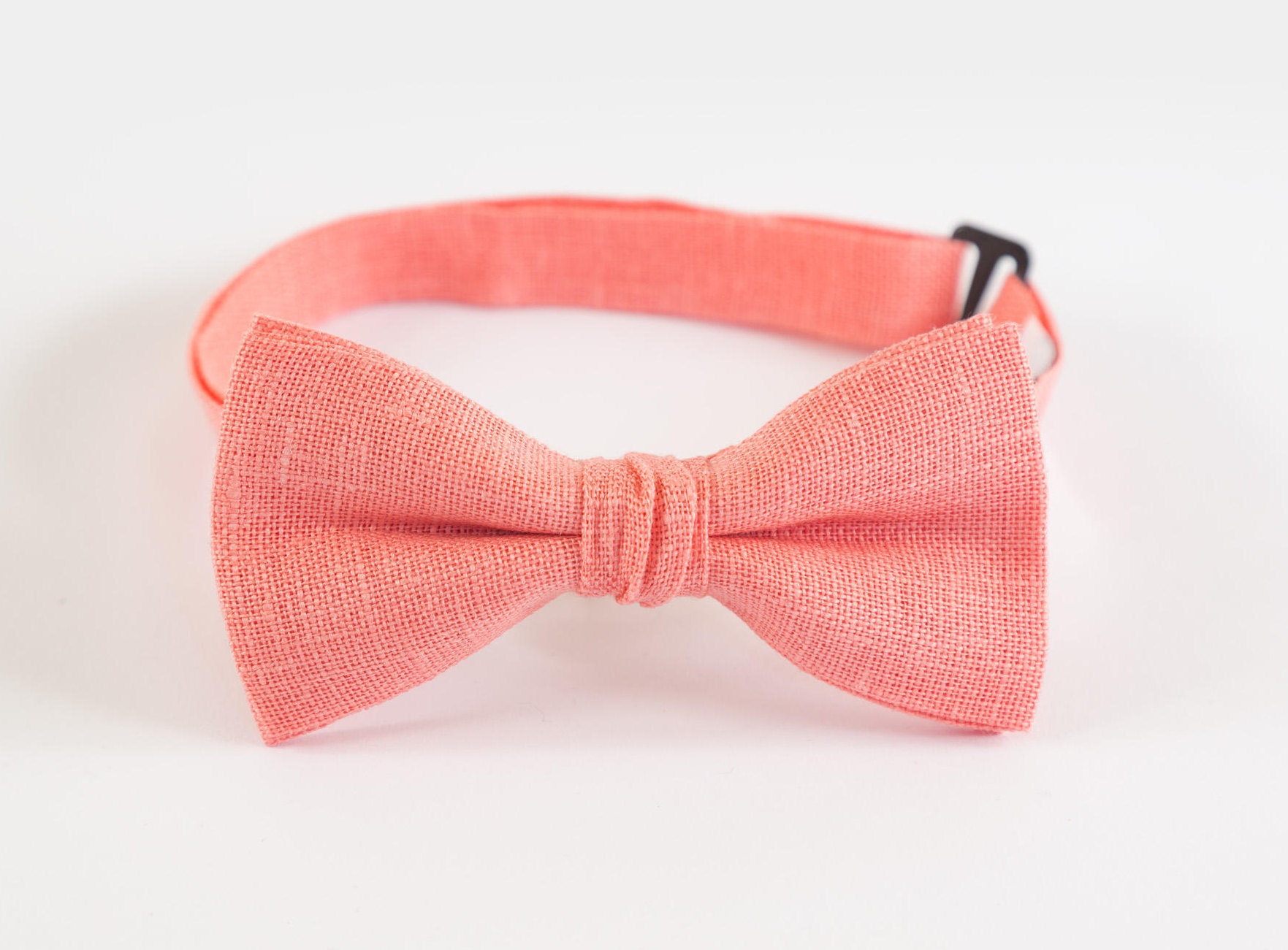 Kids Bow Tie Coral Bow Tie Baby Bow Tie Father Son Matching Etsy