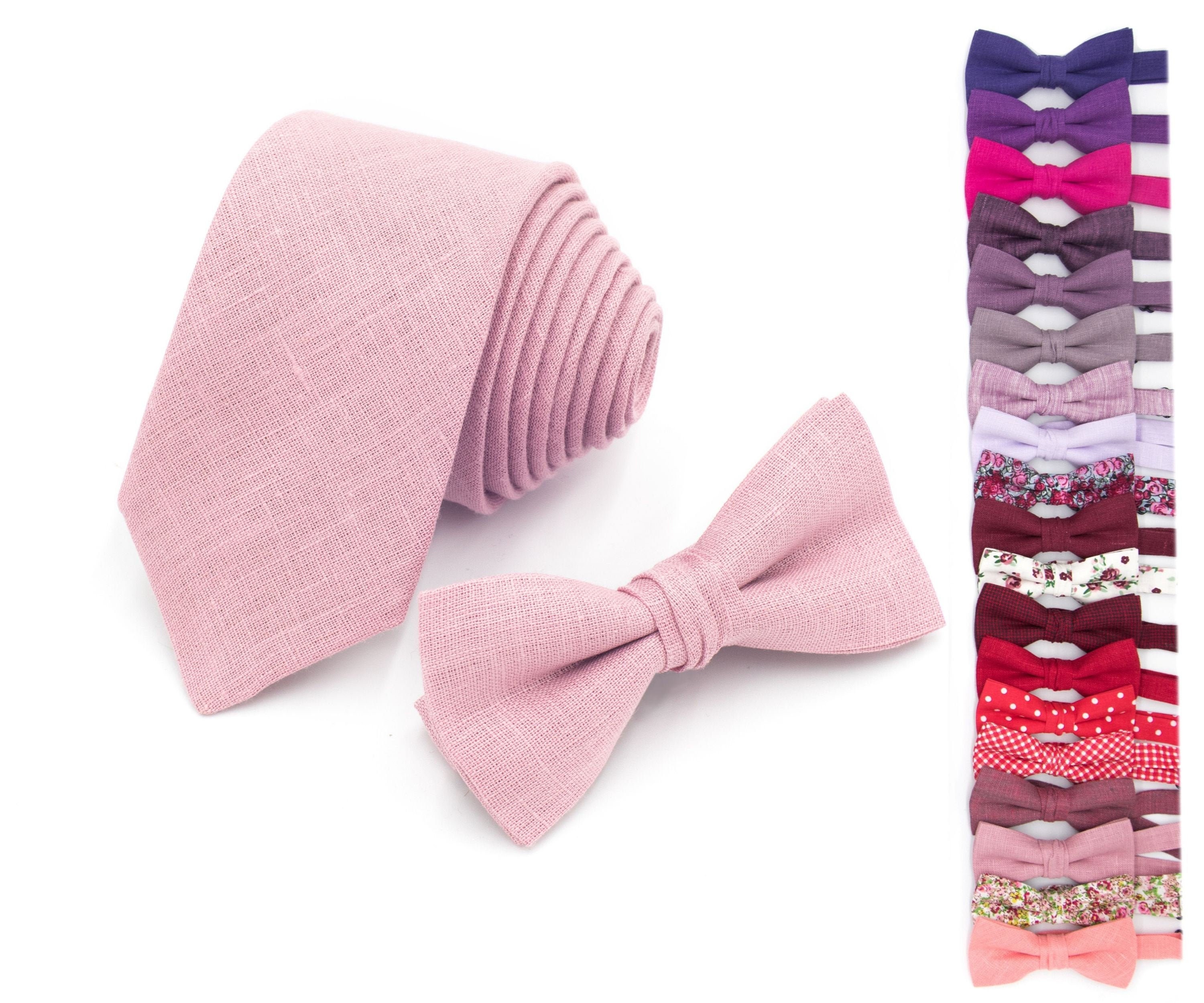 Father Son Matching Tie and Bow Tie - Etsy