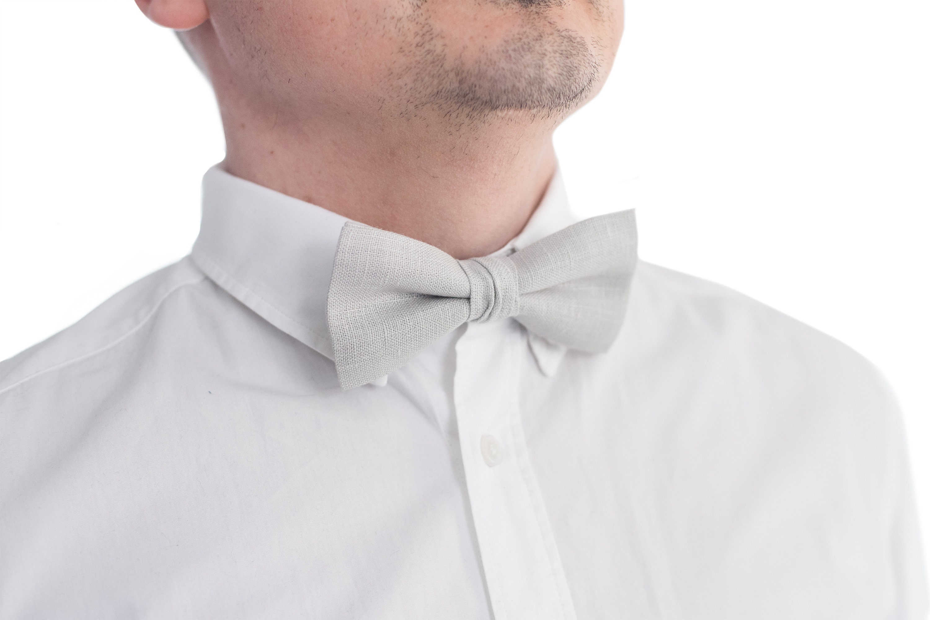 pale grey tie
