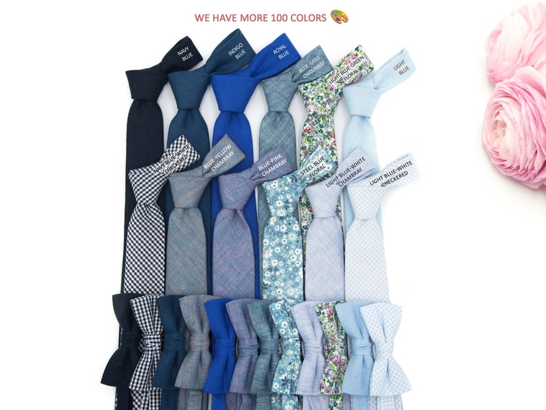 Mens Gift Tan Neck Tie and Bow Tie Mens Tie Light Brown Tie Etsy