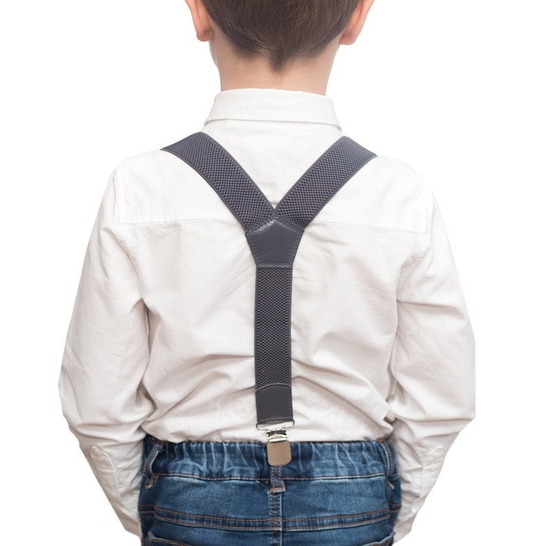 Ring bearer outfit wedding bowtie suspender set blush pink bow Etsy