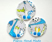 Giraffe SET of 3, 6,8 or 10 feeding tube pads, PEG covers, Gtube pads, buttons G-tube mic-key button, podkładki PEG, bamboo, love
