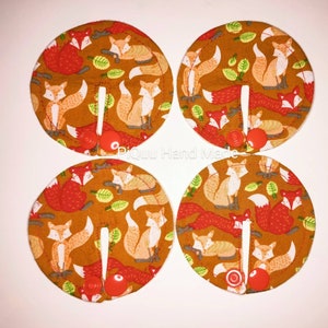 Foxy SET von 3, 6 oder 10 Sondenpads, PEG-Abdeckungen, Gtube-Pads, Tasten G-Tube Mic-Key-Taste, PodkÅadki PEG Bambus, Fuchs