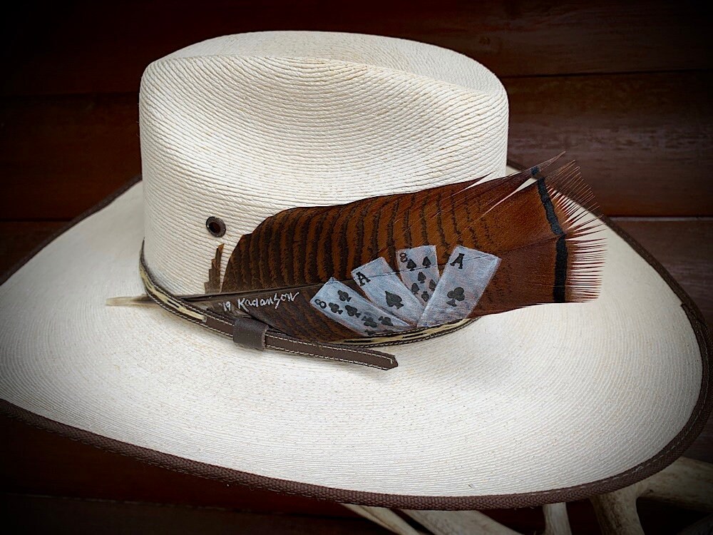 cowboy hat feathers