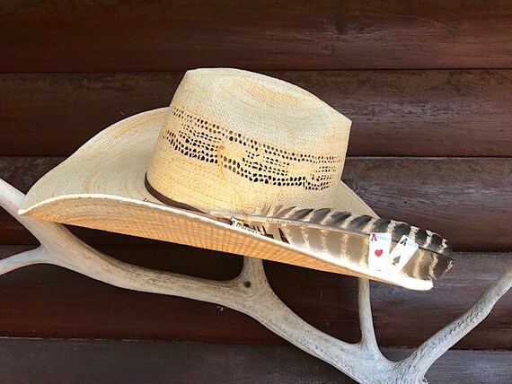 cowboy hat feathers