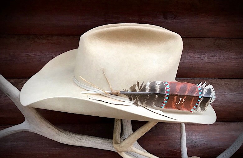 The Original Custom Hat Feather 