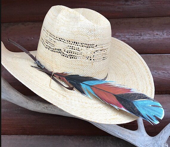 Cowboy hat feathers,Lime green uniquely 