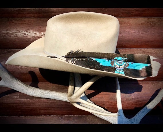 cowboy hat feathers