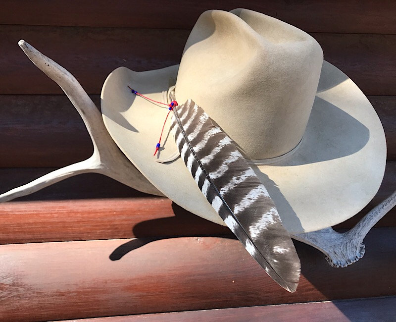 Hat Feathers Wild Turkey Wing Feather 